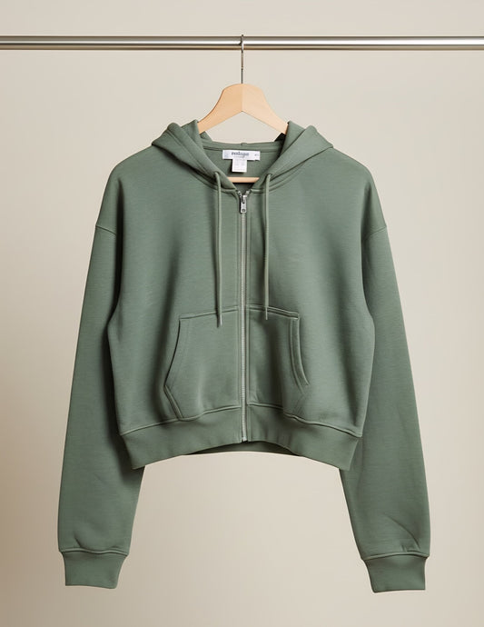 Metro Zip Crop For HER - Fittins