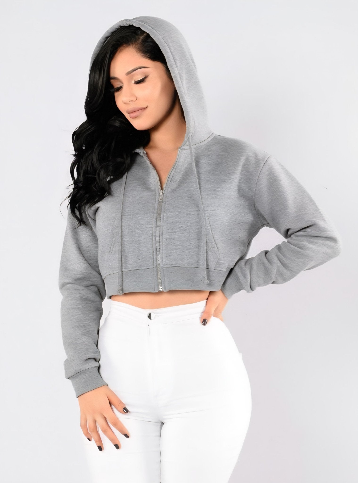 Metro Zip Crop For HER - Fittins