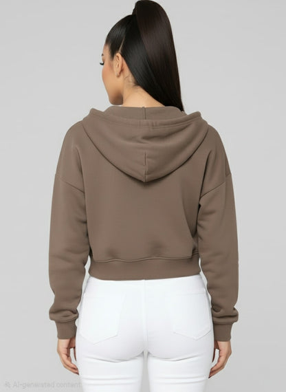 Metro Zip Crop For HER - Fittins