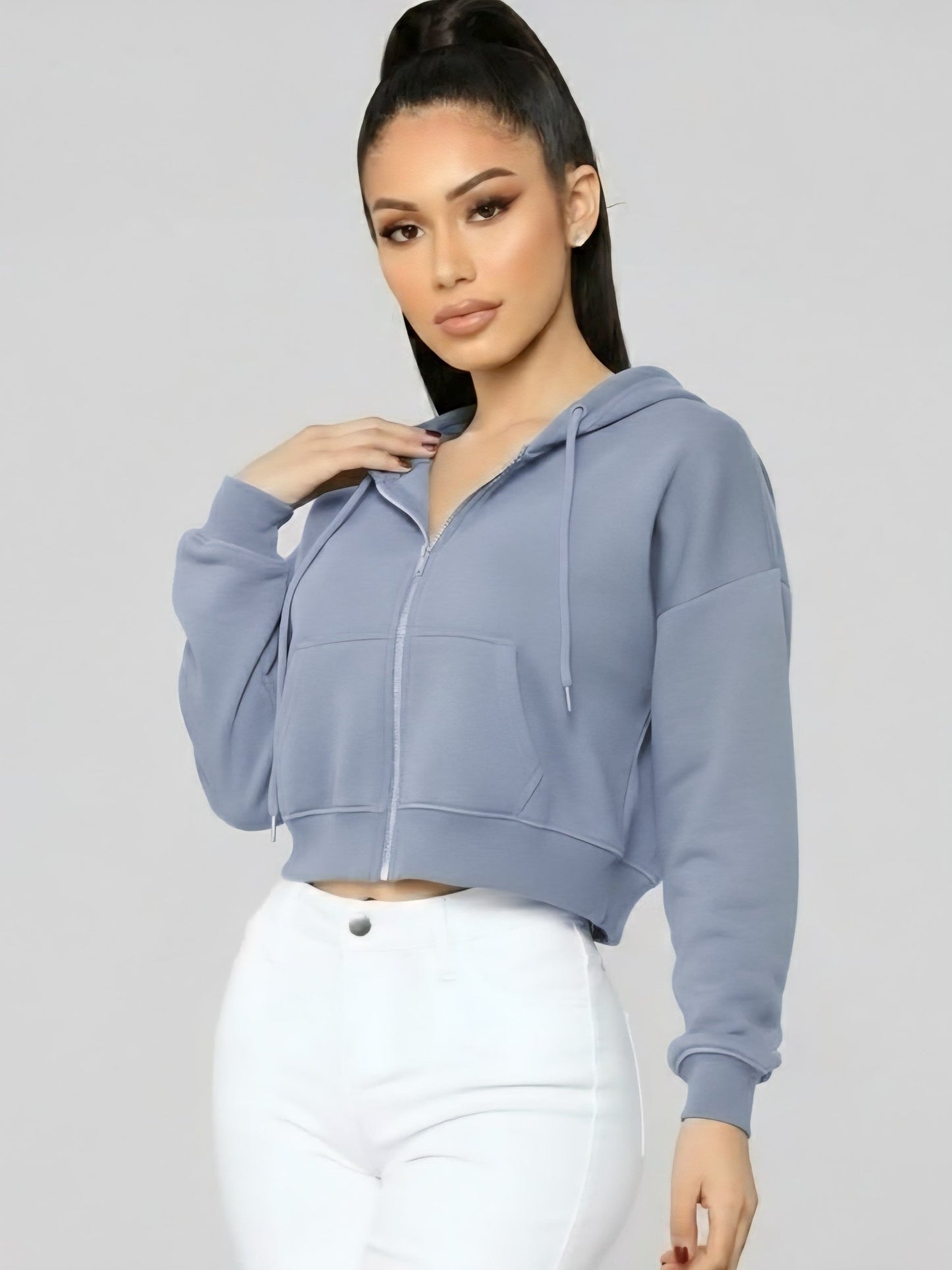 Metro Zip Crop For HER - Fittins