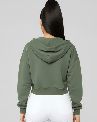 Metro Zip Crop For HER - Fittins