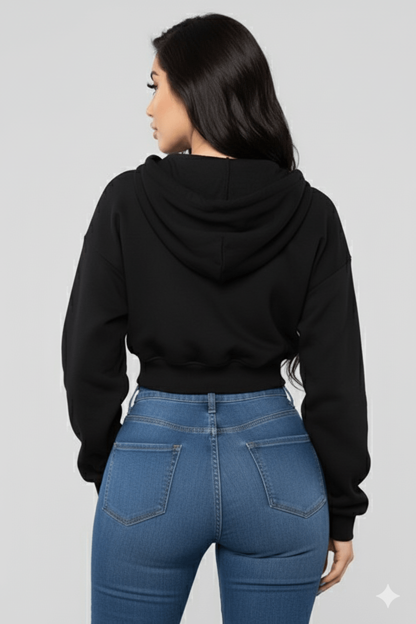 Metro Zip Crop For HER - Fittins